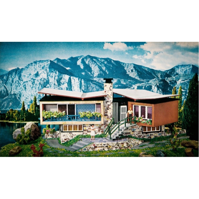 B-271  Villa im Tessin H0 1:87
