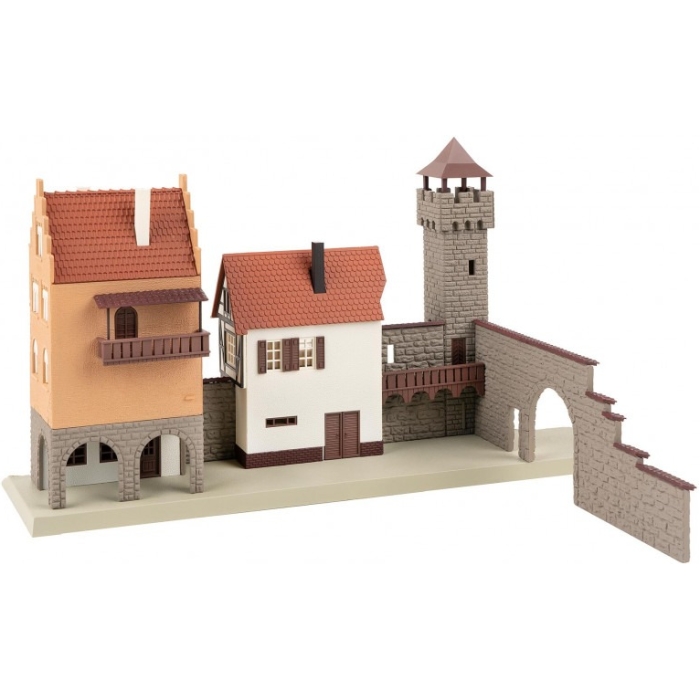 B-923 Stadtmauer Faller-Klassiker H0 1:87 – Bild 2
