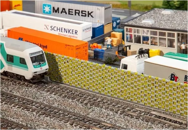 180423 Lärmschutzwand H0 1:87