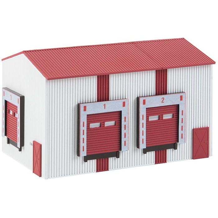 130166 kleine Lagerhalle H0 1:87