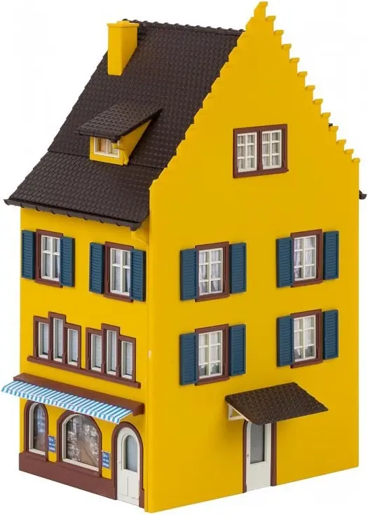 130709 Reihenhaus Kleinstadt H0 1:87 – Bild 2