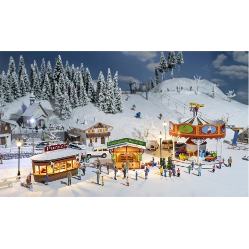 190143 Weihnachtsmarkt  H0 1:87
