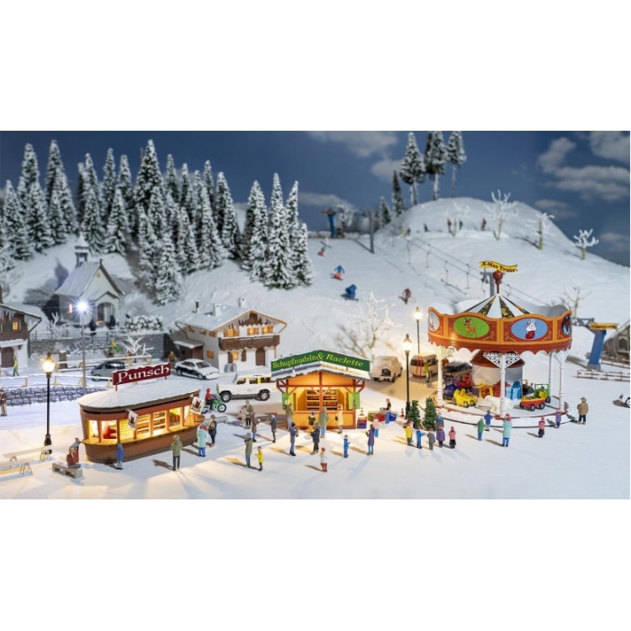 190143 Weihnachtsmarkt  H0 1:87