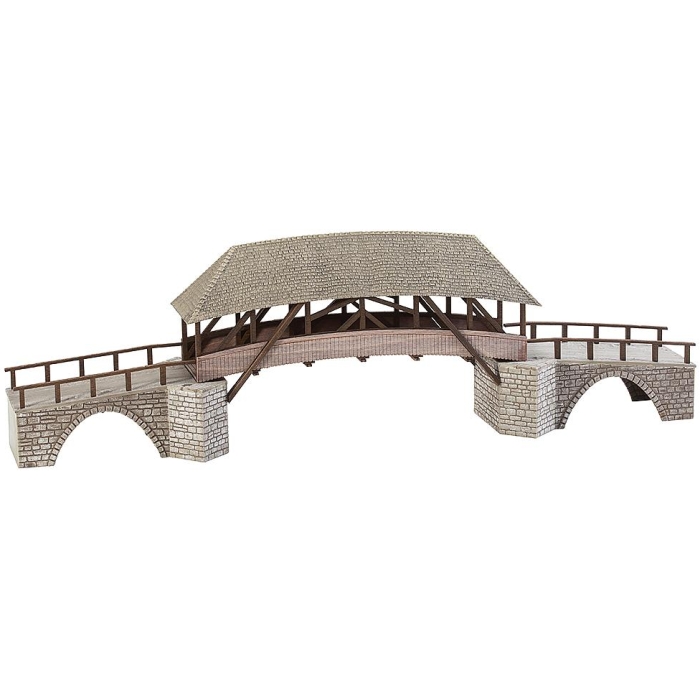 120494 Alte Holzbrücke H0 1:87