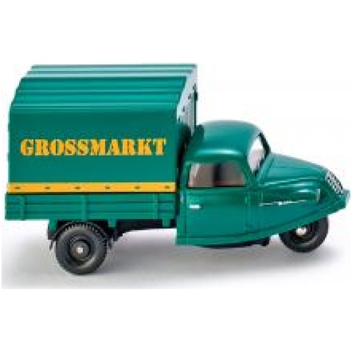 084109 Goli-Dreirad Grossmarkt 1:87 H0