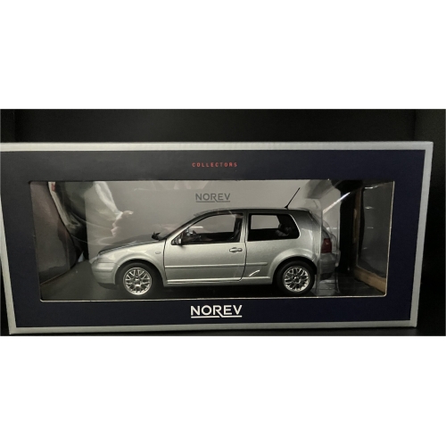 188570 VW Golf GTI 1998 Silber 1:18 Norev