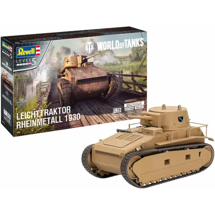 03506 Leichttraktor Rheinmetall 1930 "World of Tanks" 1:35