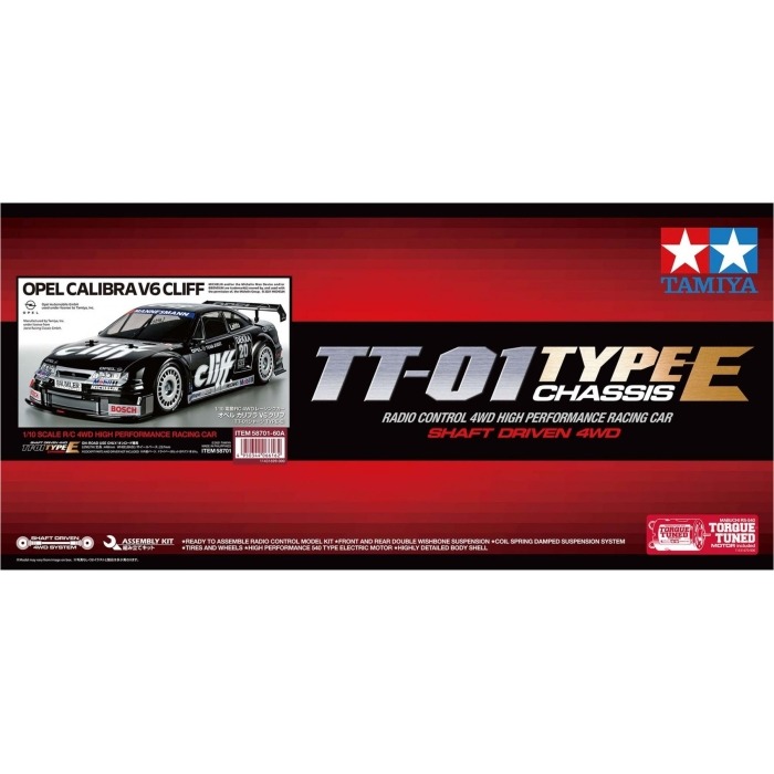 300058701 1:10 RC Opel Calibra V6 Cliff (TT-01E)