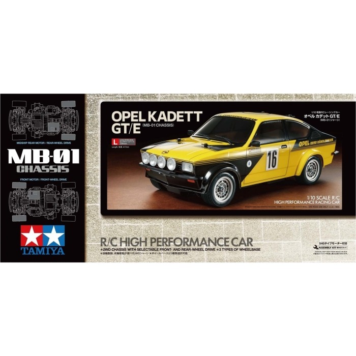 300058729 1:10 RC Opel Kadett GT/E Rallye MB-01