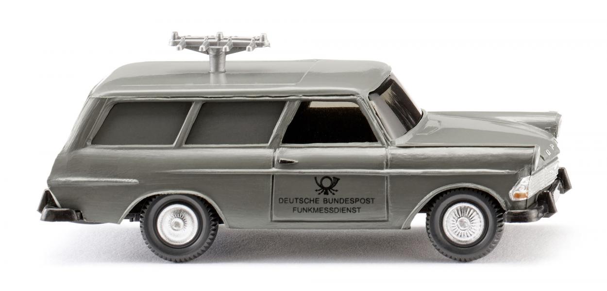 007148 Fernmeldedienst - Opel Rekord '60 Caravan H0 1:87 Wiking