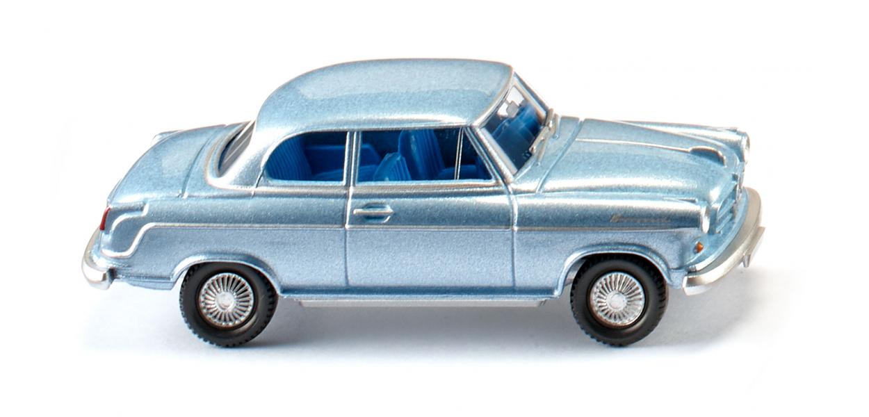 0082303 Borgward Isabella Limousine - eisblau met. 1:87 H0 Wiking