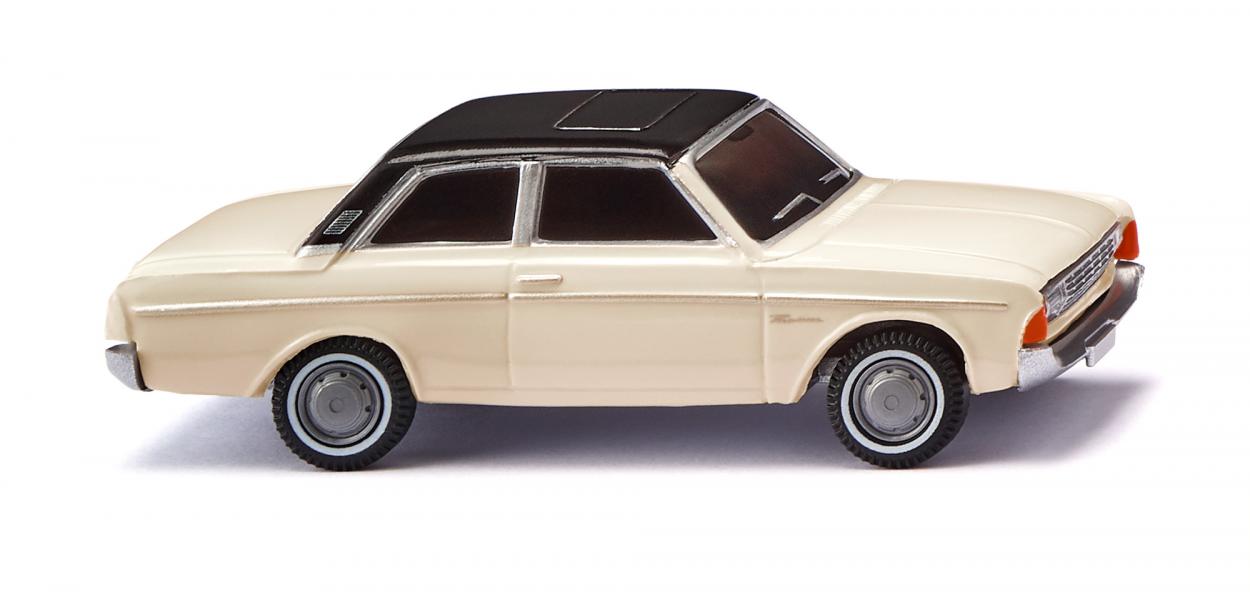 020402 Ford 20M - perlweiß mit schwarzem Dach