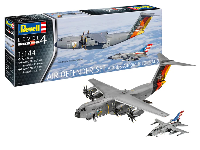 03789 Air Defender Set (Airbus A400M & Tornado) 1:144