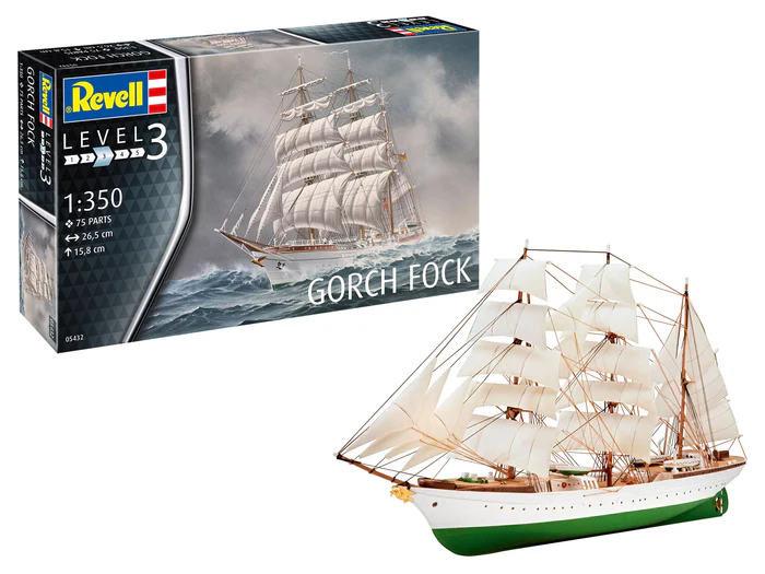 05432 Gorch Fock 1:350 Revell
