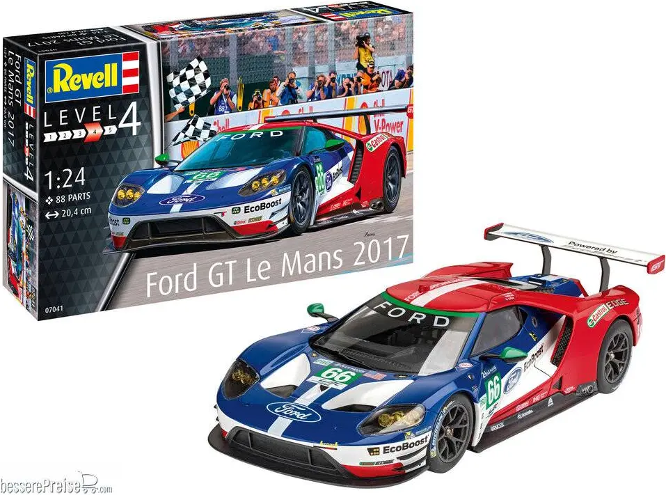 07041 Revell Ford GT Le Mans 2017 1:24