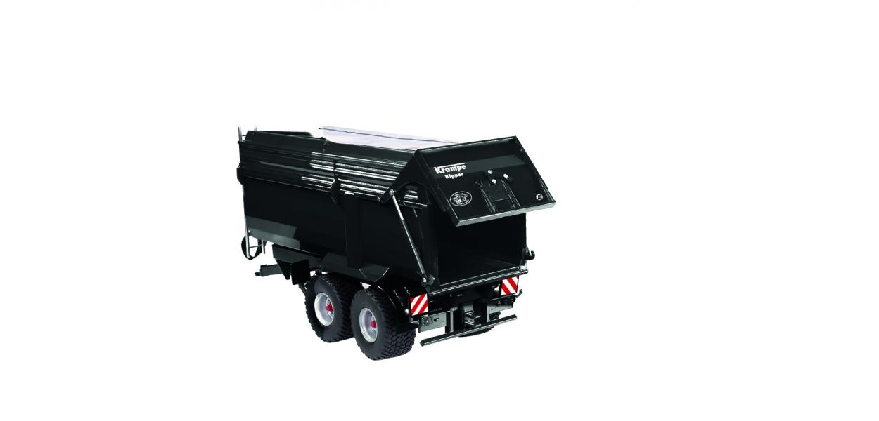 077871 Krampe Big Body 650 Hinterkipper mit Silageaufsatz Wiking 1:32 – Bild 3