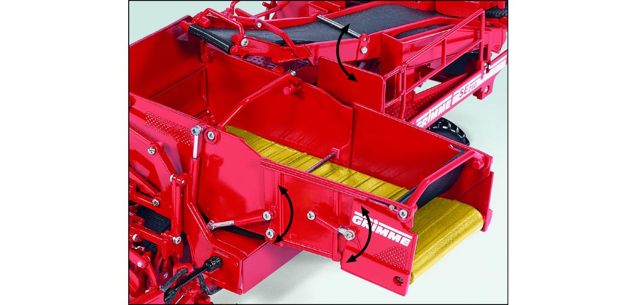 077816 Grimme Bunkerroder SE 260 1:32 Wiking