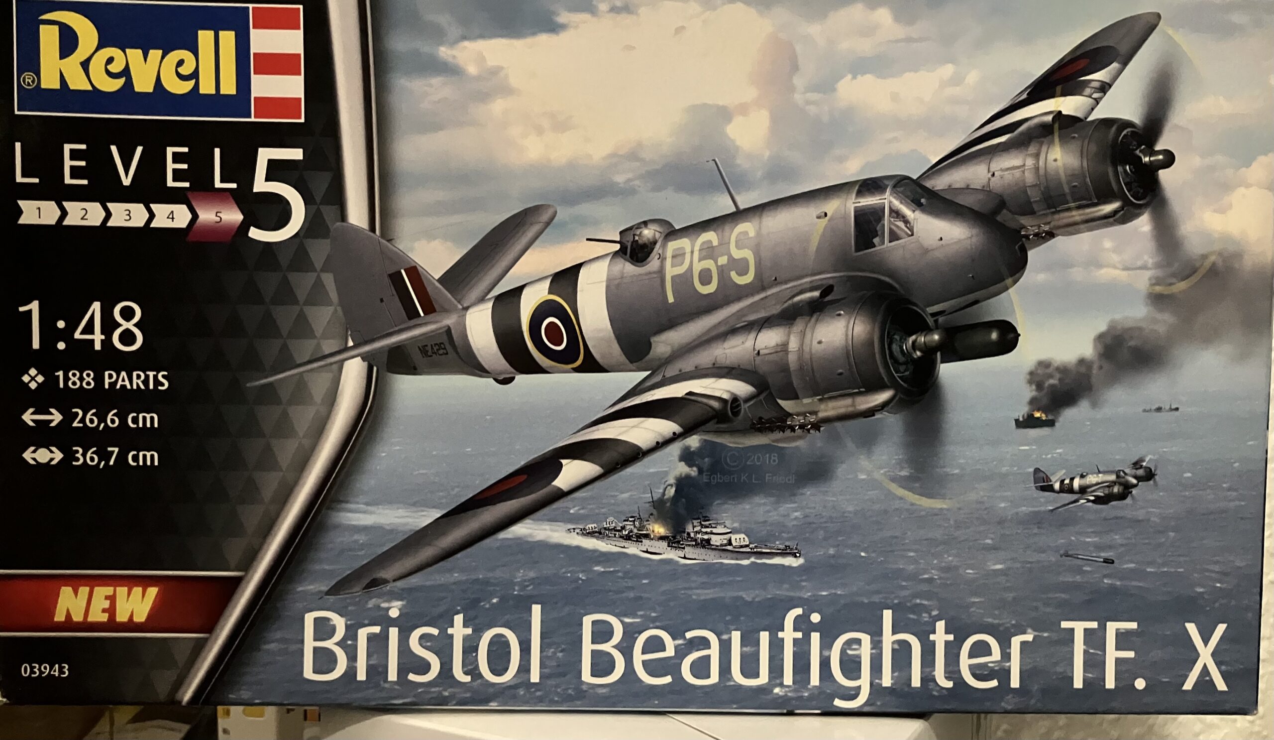 03943 Modellbausatz Bristol Beaufighter TF.X 1:48 Revell