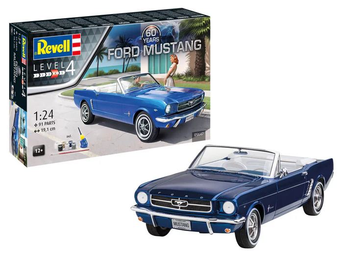 05647 Gift Set Ford Mustang 60th Anniversary 1:24