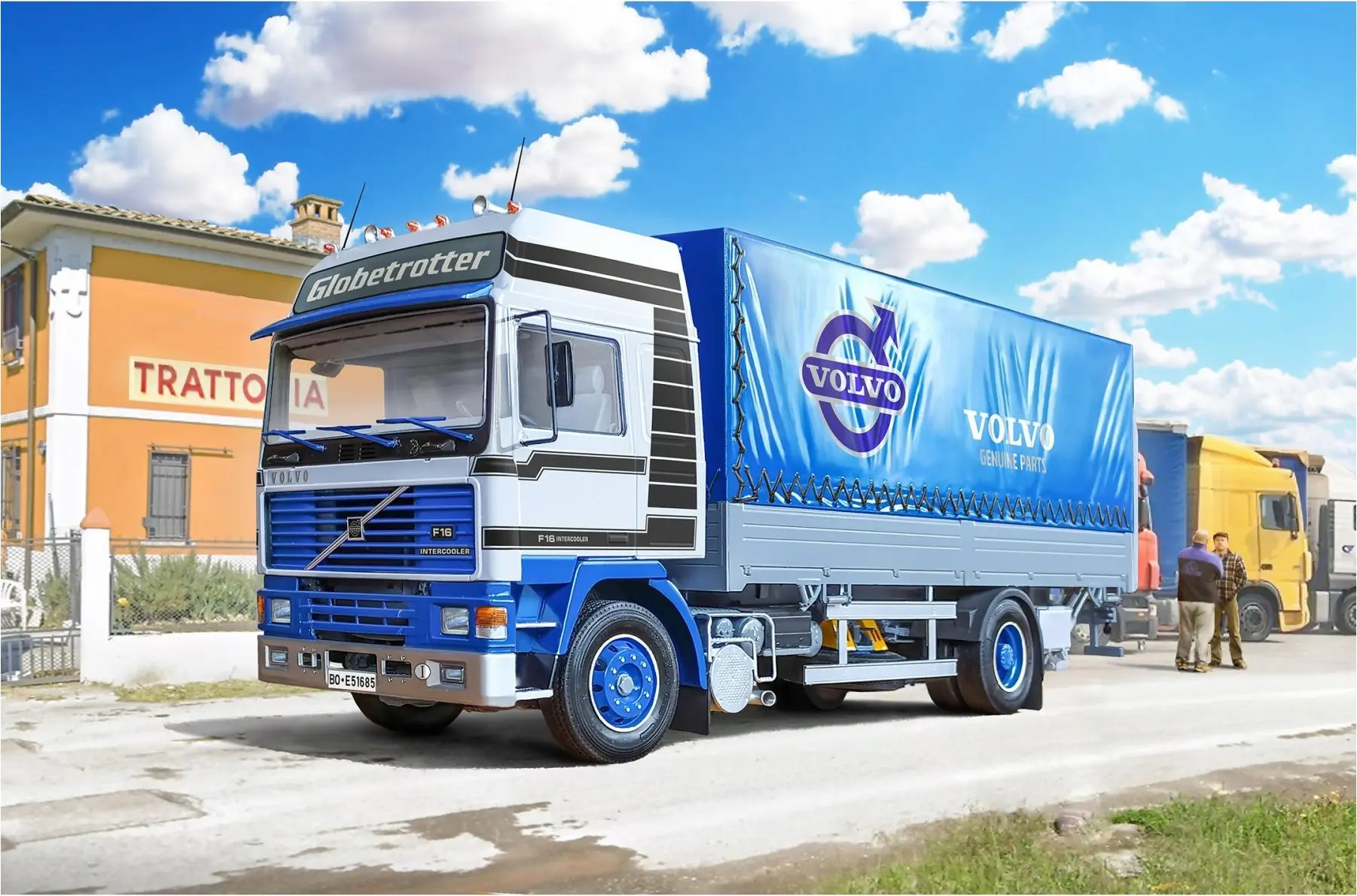 3945 Volvo F16 Plane m. Hebebühne
