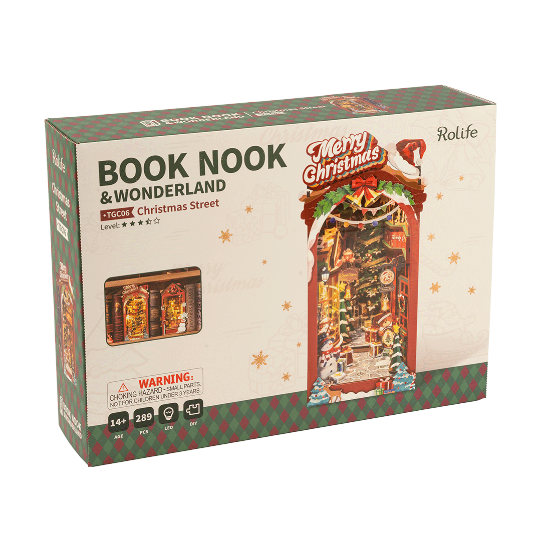 Book Nook Weihnachtsstraße