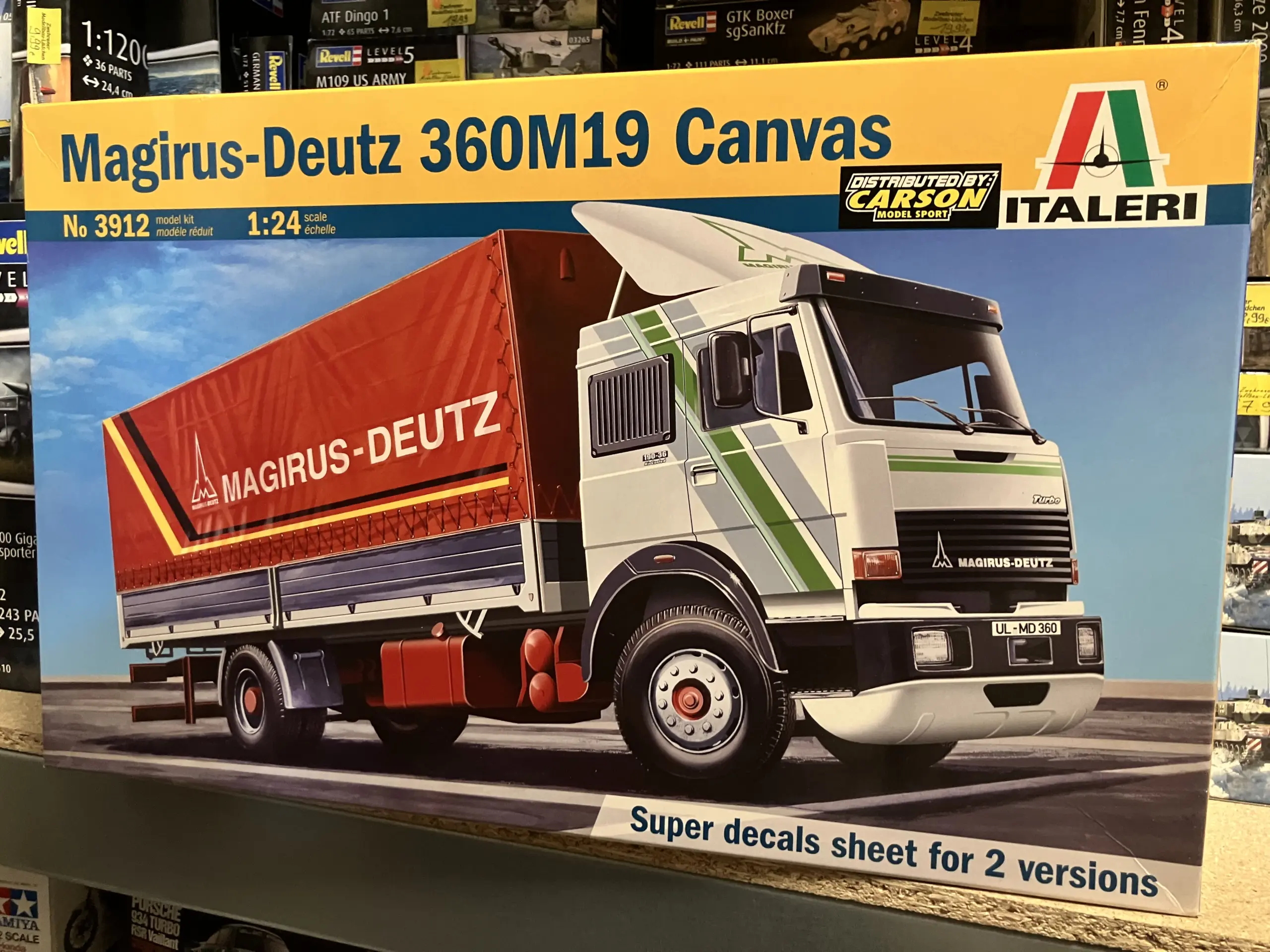 3912 Magirus-Deutz 360M19 Canvas 1:24