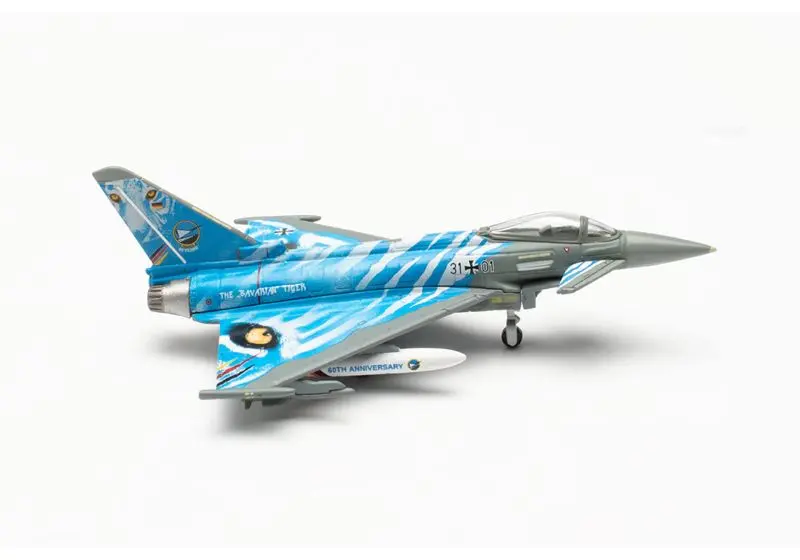 572507 Luftwaffe Eurofighter Typhoon - TaktLwG 74 “Bavarian Tiger”, Neuburg Air Base - 60th Anniversary – 31+01