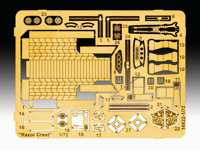 06788 The Mandalorian: Razor Crest "Platinum Edition" 1:72 – Bild 4