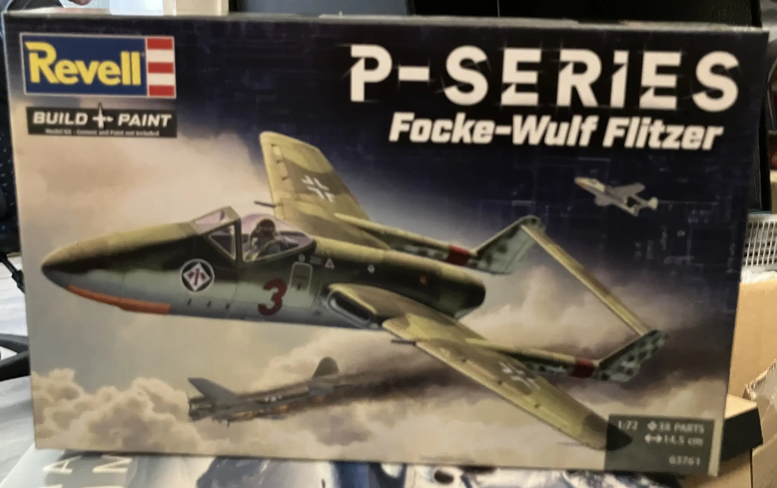 03761 Focke Wulf TL Jäger "Flitzer" P-Series 1:72 von Revell