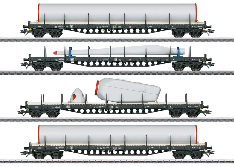 47134 Rungenwagen-Set „Windkraft“