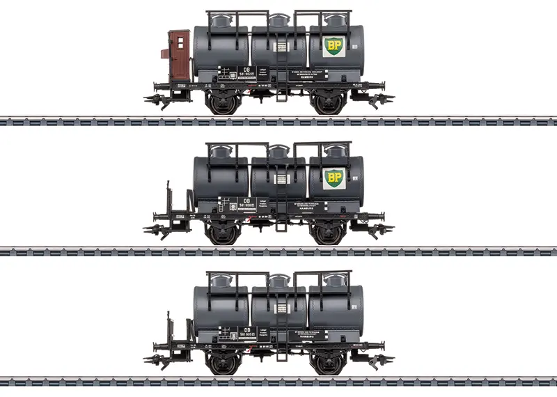 46491 Kesselwagen-Set mit drei Behältern HO von Märklin