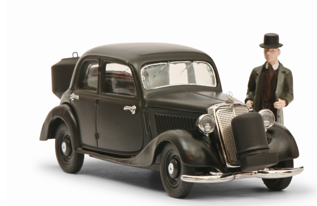 450242900 SCHUCO 1:43 MB 170V mit Holzvergaser