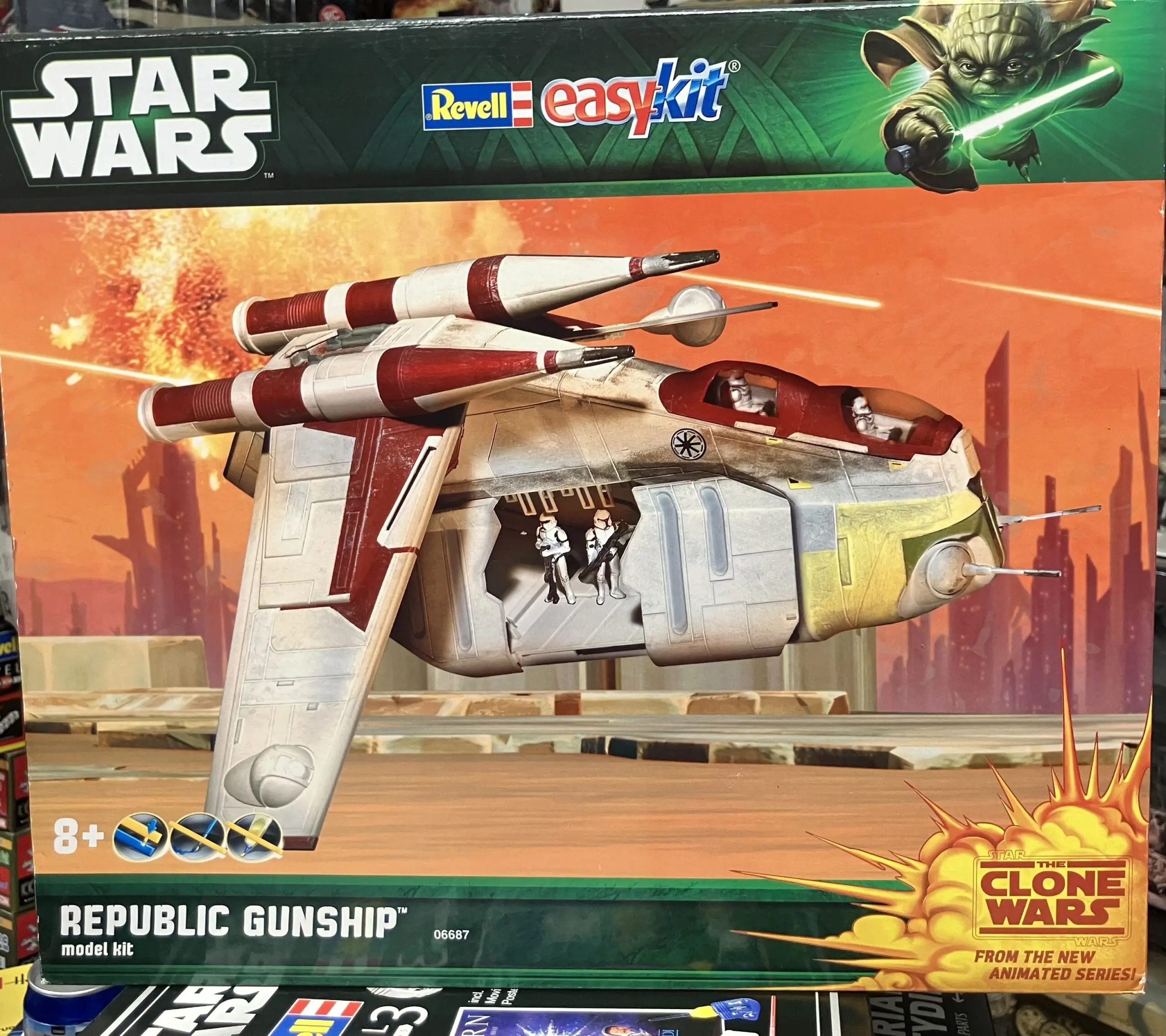 06687 Clone Wars Republic Gunship Easkit Bausatz 1:74 von Revell