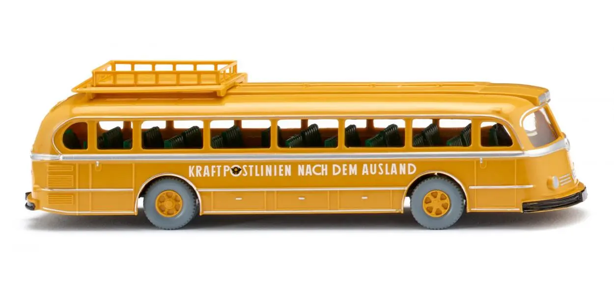 070002 Autobus Pullman (MB O 6600 H) "Kraftpost" HO Wiking