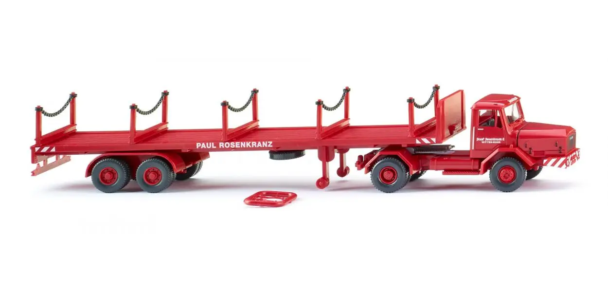 055407 Rungensattelzug (Faun) "Rosenkranz" HO Wiking